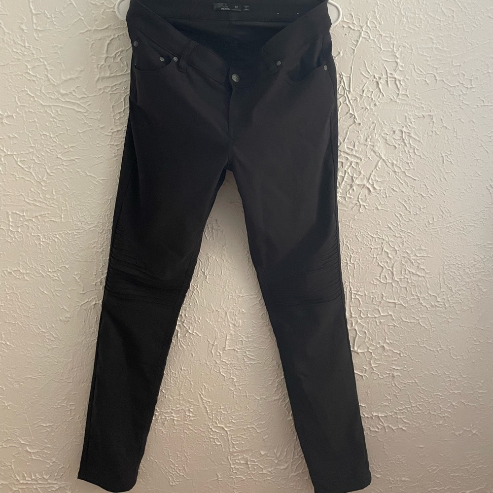 Black prana regular inseam jeans